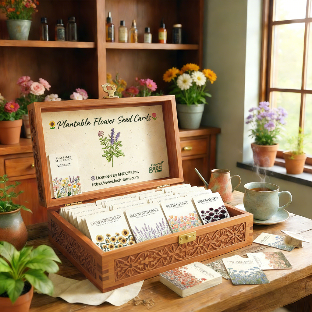Plantable Seed Cards Set