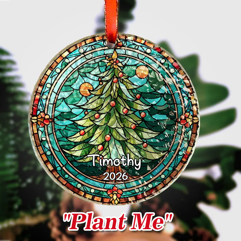 Plantable Christmas Ornament Cards