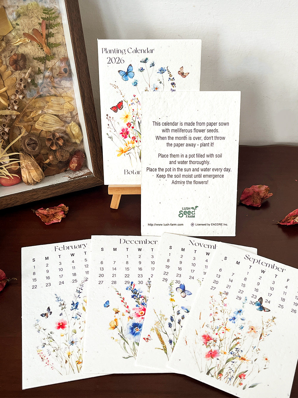 Plantable Seed Calendar 2026