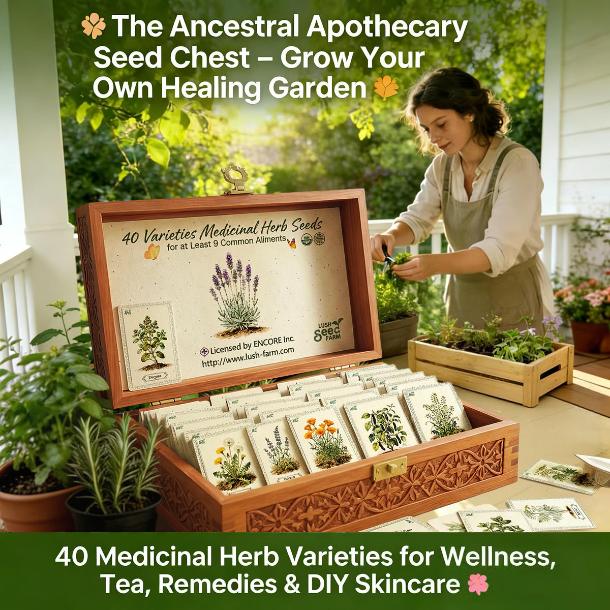 Plantable Herb Garden Seed Cards image 4